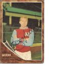 Football Bobby Moore signed 3x2 colour football card. Robert Frederick Chelsea Moore OBE (12 April