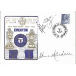 Football Everton Signed FDC 1878 Centenary Year 1978 signed by Howard Kendall and Alan Ball PM
