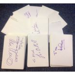 Horse Racing collection 230, signed 6x4 index cards from Jockeys and Trainers from national hunt and