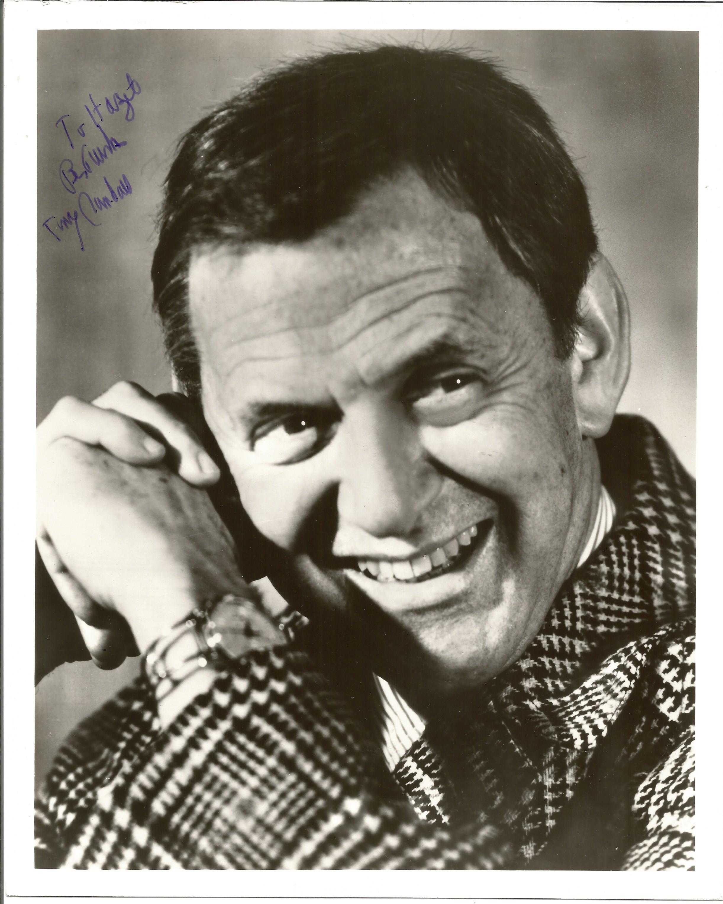 Actors signed collection. 9 10x8 photos mainly US actors. Some of names included are Tony Randall,