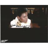 Sylvana Henriques signed 10x8 colour James Bond photo. Good Condition. All signed items come with