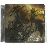 Walls of Jericho "Redemption" multi signed CD. Hand signed on the booklet cover by Candace