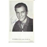 Pat Boone signed 6x4 vintage photo. American singer, composer, actor, writer, television