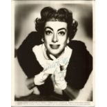 Joan Crawford signed 10x8 b/w photo. March 23, c. 1904- May 10, 1977) was an American film and