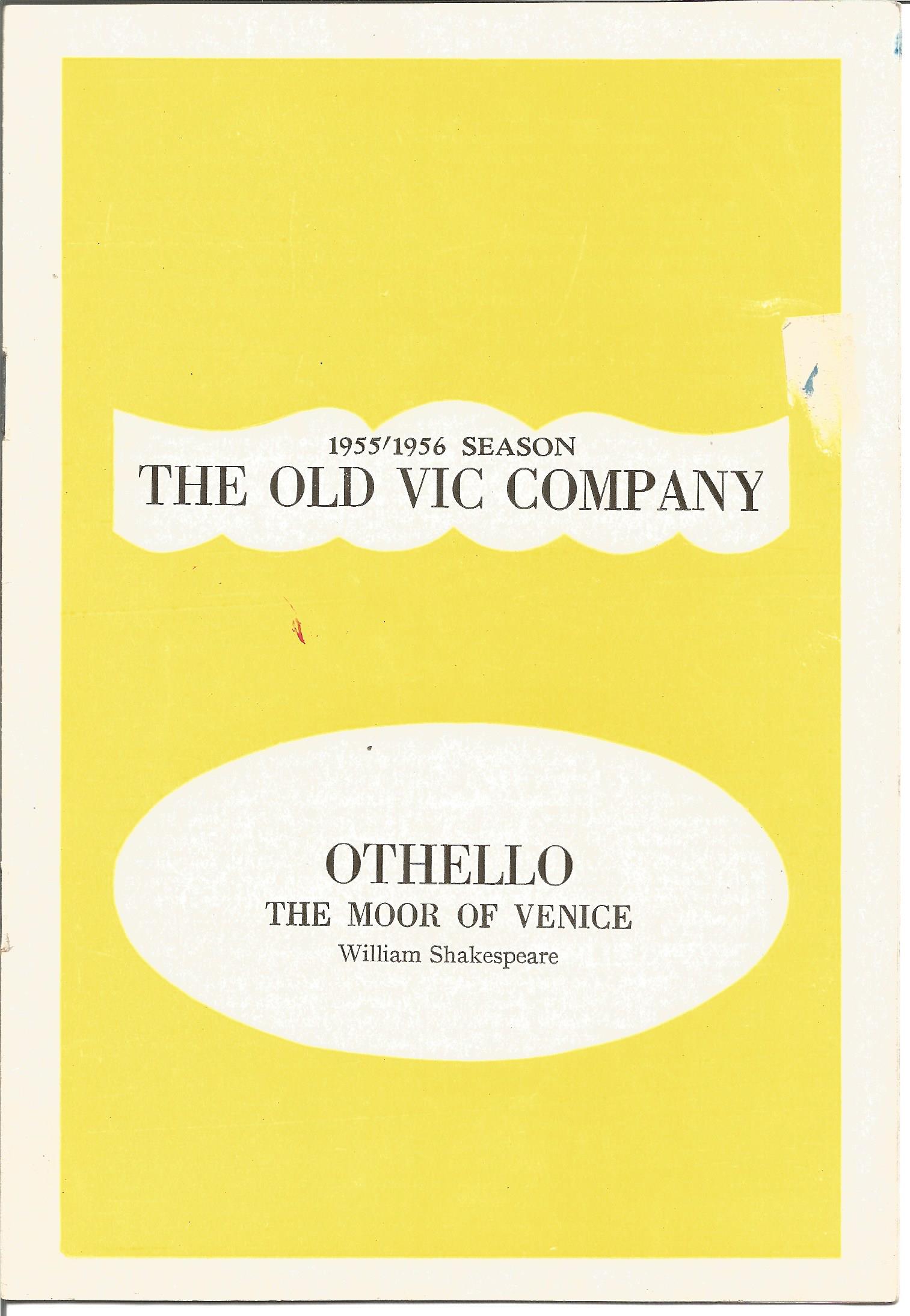 Richard Burton, Paul Rogers, Richard Wordsworth and John Neville signed Othello - The Moor of Venice