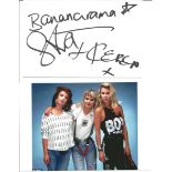 Bananarama British Female Pop Group Signed Card With Photo. Good Condition. All signed items come