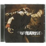 Unearth "The March" multi signed CD. Hand signed on the booklet cover by Trevor Phipps, Buz McGrath,