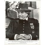 Burt Lancaster signed 10x8 b/w movie still. (November 2, 1913 - October 20, 1994) was an American