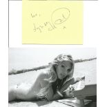 Lynsey De Paul Singer Songwriter Signed Card With Photo. Good Condition. All signed items come