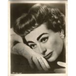 Joan Crawford signed 10x8 b/w photo. March 23, c. 1904- May 10, 1977) was an American film and