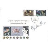 Apollo 14 Moonwalker Astronaut Dr Ed Mitchell signed 2010 Isle of Man, Man on the Moon cover