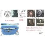 Richard Todd and Wg Comm P J Day signed The Dambusters British film year FDC. BFPS 8/10/85 postmark.