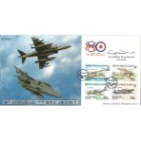 King Hussein of Jordan signed 80th anniv of the Royal Air Force FDC. Good Condition. All signed