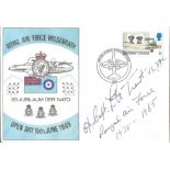 Grp Capt. Leonard Trent VC DFC signed 1969 RAF Wildenrath Open Day cover. Good Condition. All signed