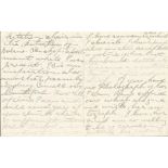 Caroline Keating Reed famous US pianist 8 page 1919 hand written letter with details on her