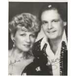 Jackie Trent & Tony Hatch Signed Vintage 8x10 Music Photo. Good Condition. All signed items come