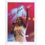 Motown 8x12 Inch Photo Signed By Motown Legend Candi Staton. Good Condition. All signed items come