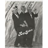Kaye Sisters Trio Pop Singers Fully Signed Vintage 8x10 Music Photo. Good Condition. All signed