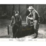 James Stewart signed 10x8 b/w still from Night Passage. American actor and military officer who is