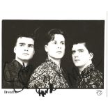 Breathe Pop Rock Band Fully Signed Vintage 8x10 Music Photo. Good Condition. All signed items come