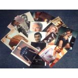 James Bond UNSIGNED photo collection. Assortment of sizes. Includes Sean Connery, Timothy Dalton,