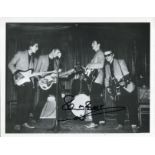 The Beatles 8x11 Inch Photo Signed By Pete Best, Commonly Referred To As 'The Fifth Beatle', He Left