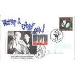 Bill Pertwee signed What A Carry on FDC. English comedy actor. He played the role of the