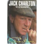 Jack Charlton signed Charlton - the autobiography hardback book. Signed on inside title page. Good