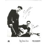 Big Bam Boo British Male Pop Music Duo Signed Vintage 8x10 Promo Photo. Good Condition. All signed