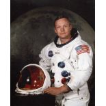 Apollo 11 Collection Of Three 8x10 Inch Modern Reproduction Glossy Photographs Of The Crew Of Apollo