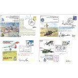 Aviation collection 19 assorted signed first day covers signatures include AVM D C McKinley, CPT D W