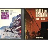 World War Two hardback book collection six titles included, The U. S strategic Bomber, Blitz on