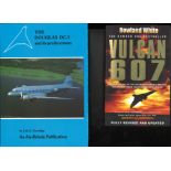 Aviation Book collection including six book titles. Titles included are Vulcan 607 paperback by