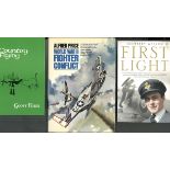 World War Two book collection including ten titles, One Dammed Island after another by Clive