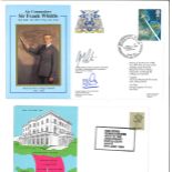 RAF first day cover collection of Eleven assortment of signed and flown covers some signed