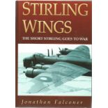 World War Two Stirling Wings by Jonathan Falconer, hard back book with dust cover, published 1995,