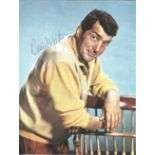 Dean Martin signed 8 x 6 colour magazine photo. Good Condition. We combine postage on multiple