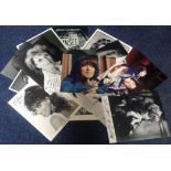 TV Film Actresses collection of fifteen 8 x 10 colour photos including Glenn Close signed A4