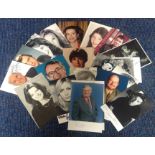 TV Film collection of approx. 20 signed 6 x 4 photos. Some dedicated. Includes Emma Thompson, Amanda