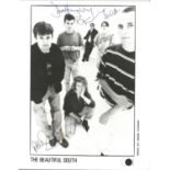 The Beautiful South Fully Signed Vintage 8x10 Promo Photo. Good Condition. We combine postage on