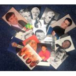 TV Film collection of approx. 20 signed 6 x 4 photos. Some dedicated. Includes Ian Holm, Bernard