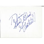 Guy Mitchell signed album page. (February 22, 1927 - July 1, 1999) was an American pop singer and