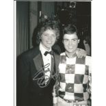 Jimmy Osmond signed 7x5 b/w photo. American singer, actor, and businessman. He is the youngest