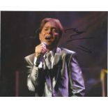 Cliff Richard Singer Signed 8x10 Photo. Good Condition. We combine postage on multiple winning