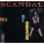 Scandal album sleeve music from the motion picture signed on the inside cover by Christine Keeler