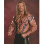 Edge signed 10 x 8 colour Wrestling Portrait Photo, from in person collection autographed at New