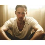 Alexander Skarsgard signed 10 x 8 colour Photoshoot Portrait Photo, from in person collection