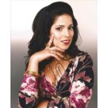 Anna Ortiz signed 10 x 8 colour Ugly Betty Portrait Photo, from in person collection autographed at