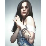 Anna Paquin signed 10 x 8 colour Photoshoot Portrait Photo, from in person collection autographed