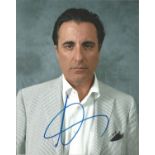 Andy Garcia signed 10 x 8 colour Photoshoot Portrait Photo, from in person collection autographed